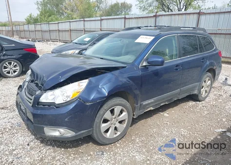 2010 Subaru Outback 2.5I Premium из США, поврежденный, VIN 4S4BRCCC8A3331068